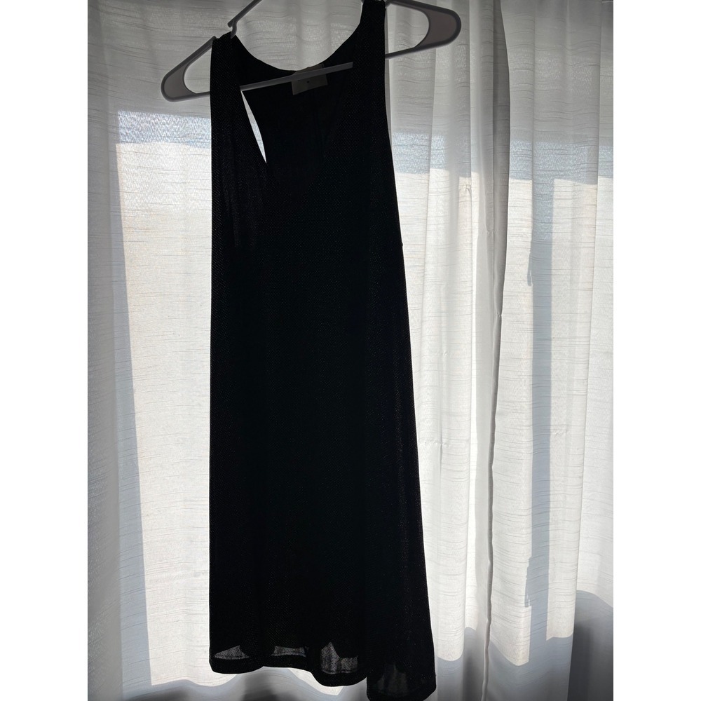 Everly Women's Black Sleeveless Glitter Party‎ Dress